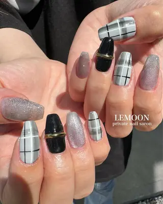 ネイル private nail salon　LEMOON所属・nail salon LEMOONのネイルデザイン