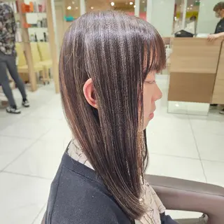 セミロング カラー 中村 和貴のヘアスタイル