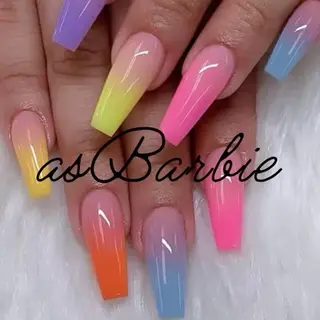 ネイル asBarbie所属・as  Barbie ໒ ᩧ꒱Harukaのネイルデザイン