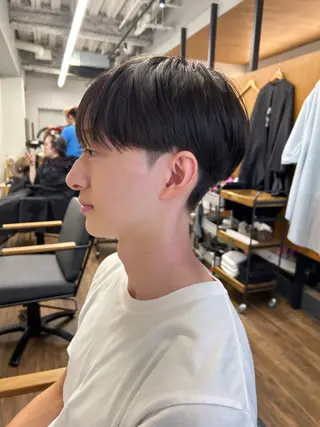 メンズ 広島韓国ヘア シュンのヘアスタイル