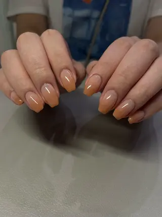 ネイル Ray. ちゅるん系ニュアンスのネイルデザイン