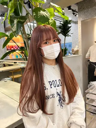 ロング カラー soigné所属・カットモデル募集 /RIO🩰のヘアスタイル