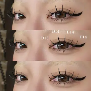 マツエク・マツパ ‪‪💗YAJIMA RIO💗のマツエク・マツパデザイン