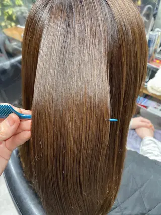 ロング ショート・ウルフ✂︎ 安住有咲子のヘアスタイル