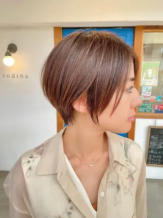 ショート 坂本 かのんのヘアスタイル