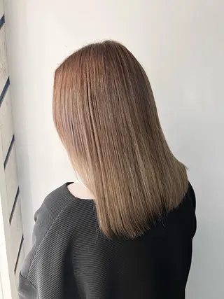 ミディアム カラー ヘアアレンジ 🎨カラー満足度 500%💫ヅル💫のヘアスタイル