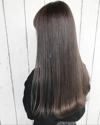 ロング カラー SALOWIN原宿AROA店所属・顔まわり神カット✂︎ 齋藤雄大【表参道】のヘアスタイル