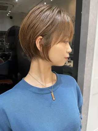 ショート カラー ヘアアレンジ ✨髪質改善/レイヤー ✨川合佑哉のヘアスタイル