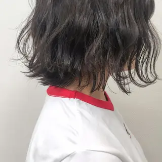 ショート カラー 似合わせ/透明感カラ ー/QUATRO谷口のヘアスタイル