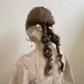 ヘアアレンジ ParveMix ♡白神みやびのヘアスタイル