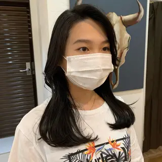 ロング 【韓国風くびれヘア】 joule小木曽輝のヘアスタイル