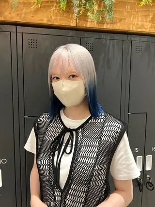 ショート カラー salowin神戸三宮suite所属・工藤 貫多のヘアスタイル