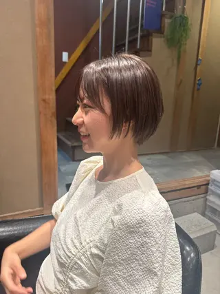 ショート 大迫 江梨のヘアスタイル
