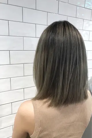 ミディアム カラー 原山 直人のヘアスタイル