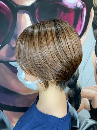 ショート ✂️ショート指名 No.1 鍋田 貴大のヘアスタイル