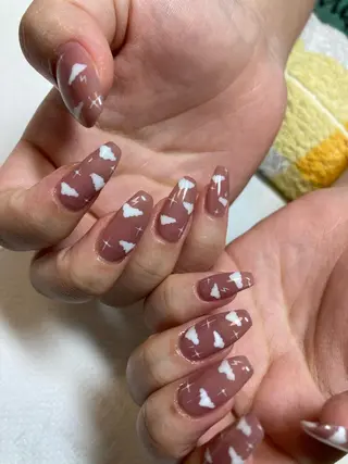 ネイル rukianail 新里のネイルデザイン