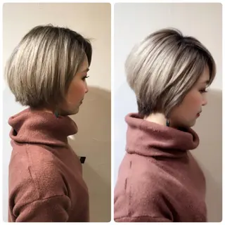 ショート 河野 薫のヘアスタイル