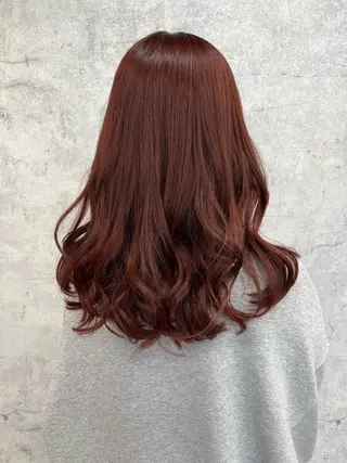 ミディアム カラー ハイトーン/レイヤー 💜Akaneのヘアスタイル
