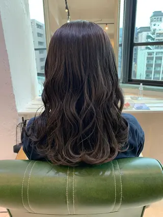 セミロング カラー 💛ハイトーン💛 りむのヘアスタイル