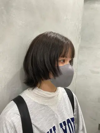 ショート カラー ウルフ🐺/ボブ ハイトーン🌈/増田のヘアスタイル