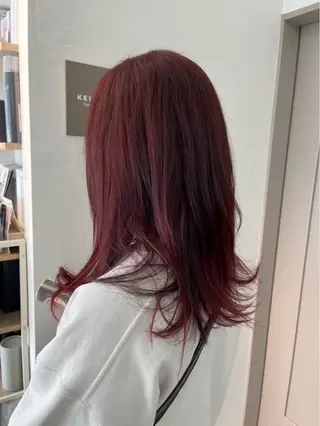 カラー KEIKA Hair所属・長嶋 待倫名のヘアスタイル