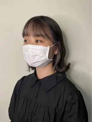 ショート ワンホンレイヤー 福岡天神RAIRAのヘアスタイル