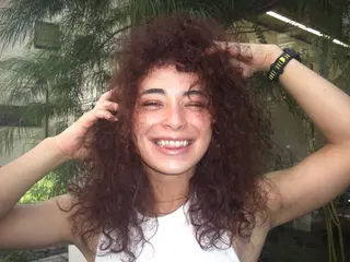パーマ イージーパーマ募集 平口はのんのヘアスタイル
