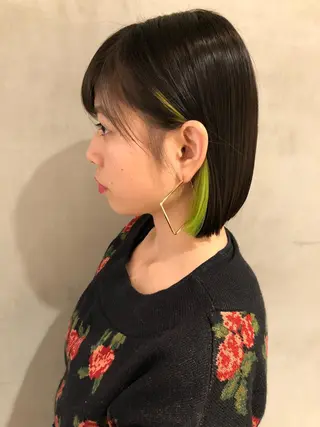 ショート カラー 大西 直人のヘアスタイル