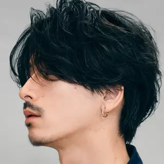 パーマ メンズ “fifth”川内 泰智／メンズパーマのヘアスタイル