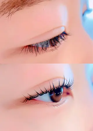 メンズ マツエク・マツパ アイブロウ eyelash salon 3+所属・3+ MIYUKIのマツエク・マツパデザイン
