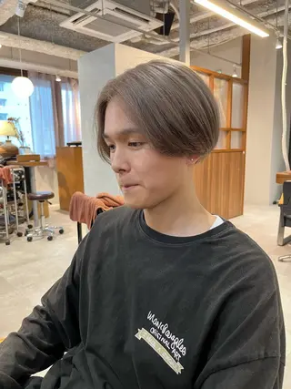 カラー 岡本 太陽☀️のヘアスタイル