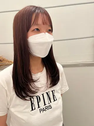 ロング ﾏｽﾀﾞ ｱｲﾘのヘアスタイル