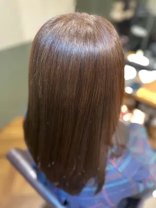 ロング カラー 髪質改善ヘアエステ AInoa RUANA 青山所属・✨️髪質改善 ミヤケのヘアスタイル