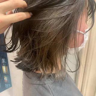 ミディアム カラー SALOWIN川崎WEST店所属・🌷川崎/アレンジ/ 暖色ボブ/コトネ🌷のヘアスタイル