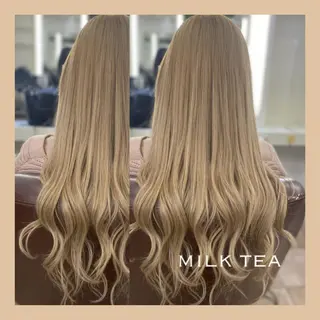 ロング カラー ヘアアレンジ 🦋 SHION 🦋のヘアスタイル