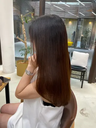 ロング カラー カットモデル募集中 🤍harunaのヘアスタイル