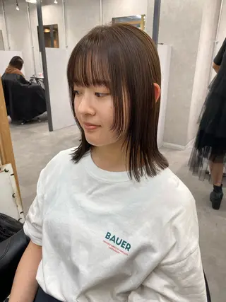 ミディアム 🌸Bob🌸 市井友佳子のヘアスタイル
