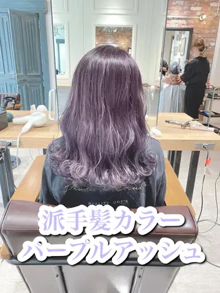 ロング カラー 艶髪カラー 渡辺岳也のヘアスタイル