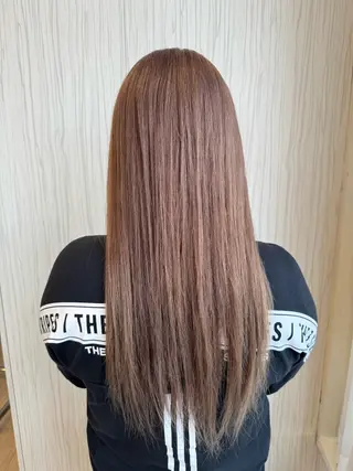 ロング 松尾 怜奈のヘアスタイル