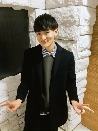 ヘアアレンジ メンズ ainico+所属・メンズ特化✂️栗原 侑也のヘアスタイル