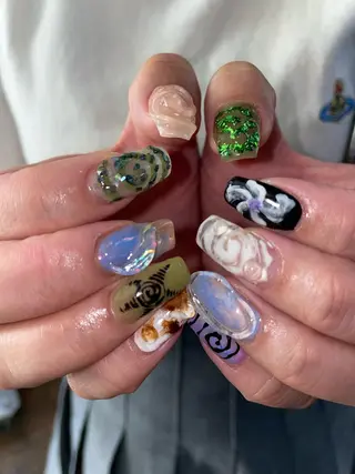 ネイル hair&nail ☯️アイリ☯️のネイルデザイン