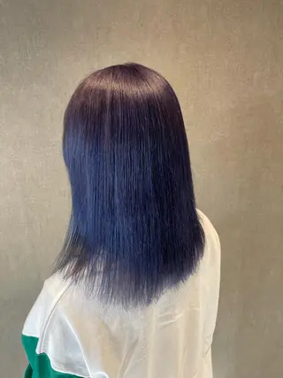 ミディアム 透明感カラー/艶髪/ エクステ/HIROのヘアスタイル