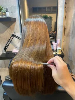 ロング カラー 🟡【美髪専門店】 ✨褒め髪/艶髪🟡のヘアスタイル