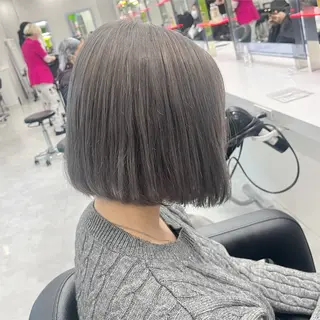 カラー 💗ツヤ髪💗透け感 💗ブリーチなし💗のヘアスタイル