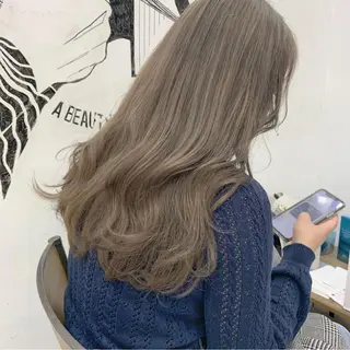 ロング カラー スパイキーショート パーマ　具志堅　太志のヘアスタイル