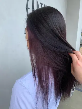 ロング カラー 名古屋/デザイン/ ブリーチ/松井亮磨のヘアスタイル
