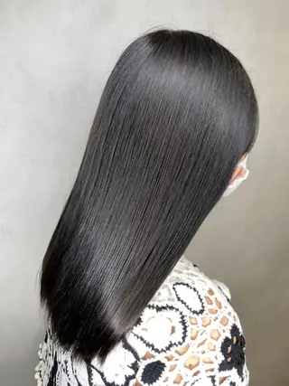 セミロング 池田 英俊のヘアスタイル