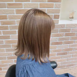 ミディアム カラー ノーブル美容室イオン高橋店所属・鈴木 純子のヘアスタイル