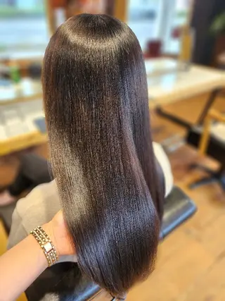 ロング パーマ O.hair designers所属・シールエクステ🎀 ホシノ🕒ユウカのヘアスタイル