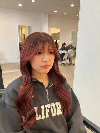 ロング TIDEHAIR所属・[Tidehair] Riruのヘアスタイル